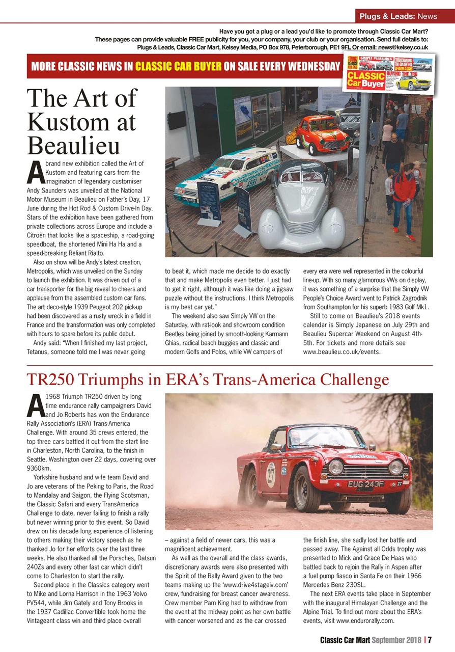 Classic Car Mart Preview Pages