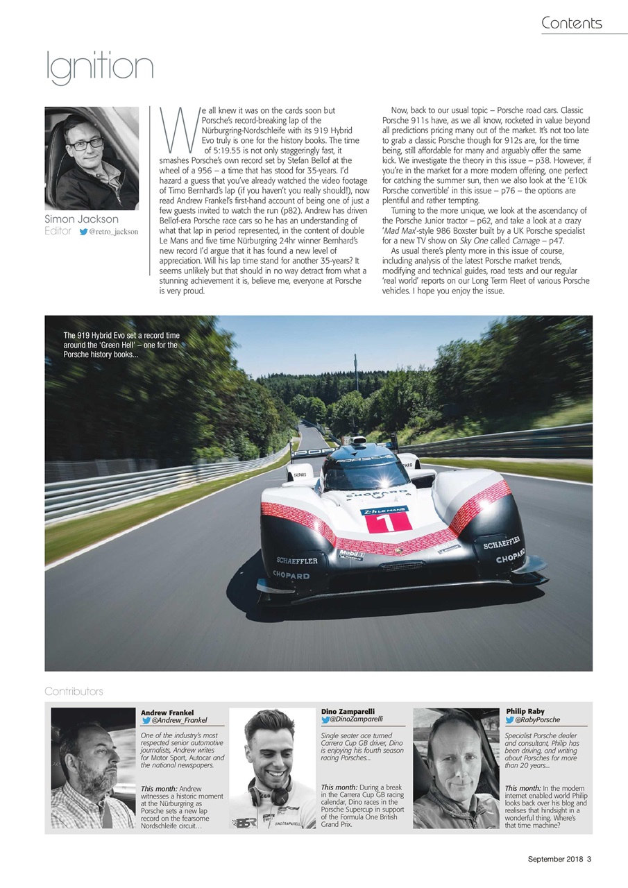 GT Porsche Preview Pages