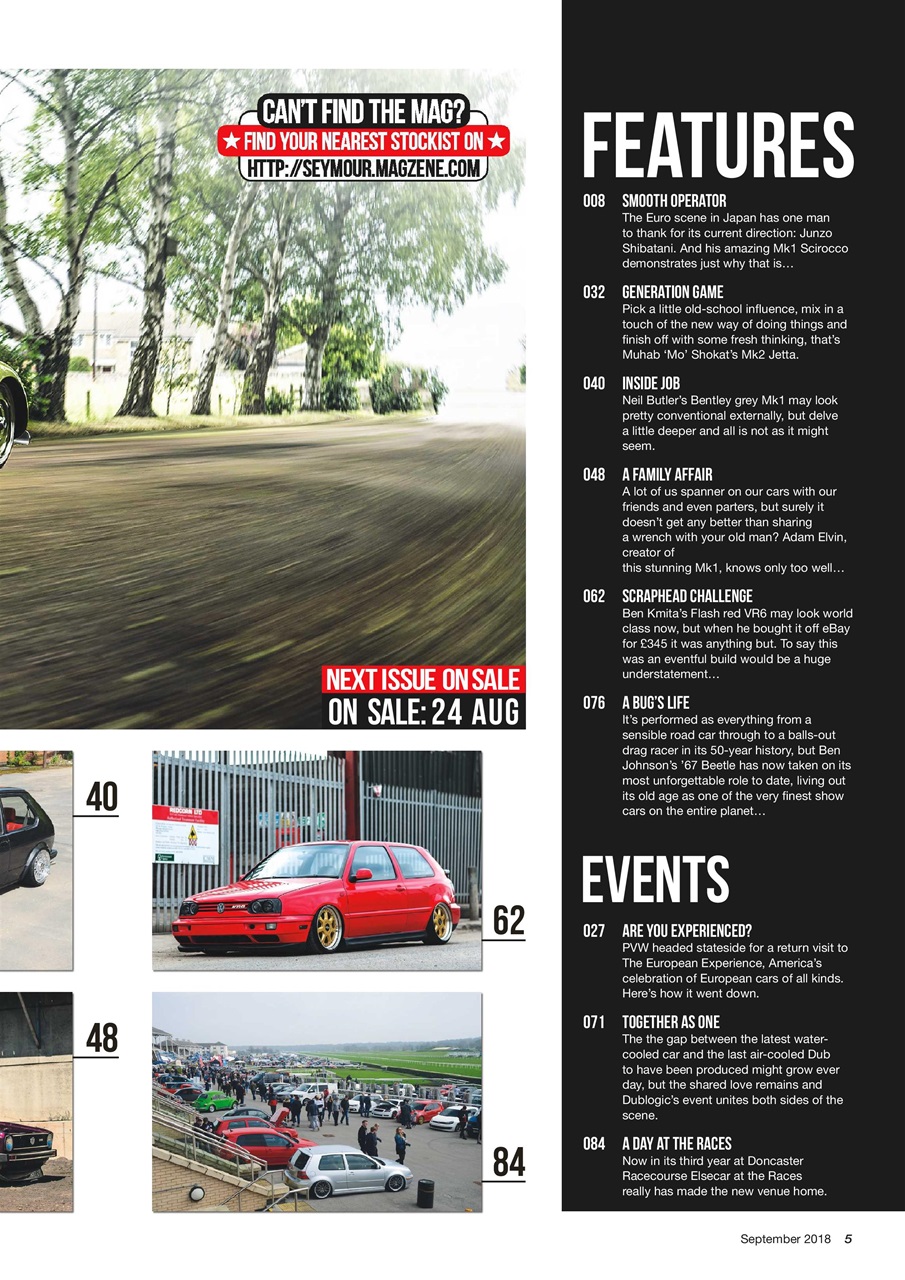 Performance VW Preview Pages