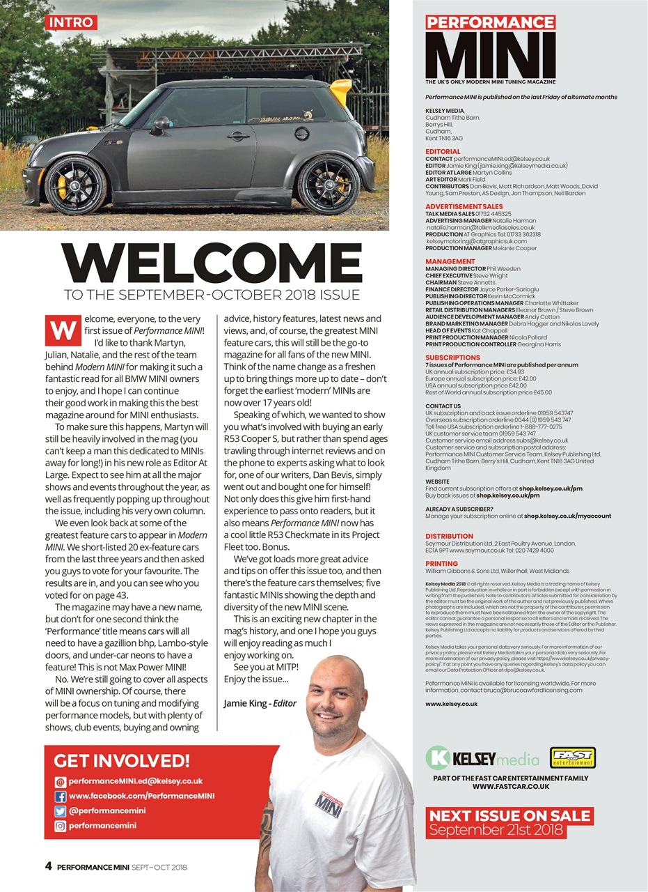 Performance Mini Preview Pages