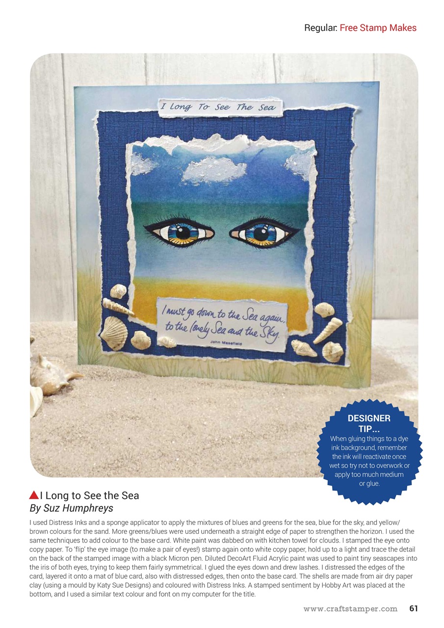 Craft Stamper Preview Pages