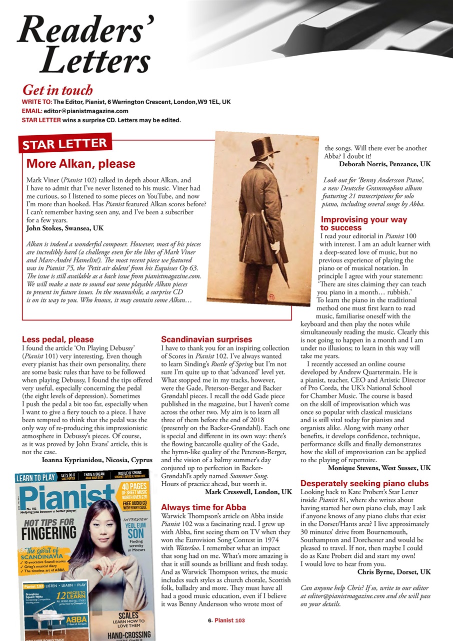 Pianist Preview Pages