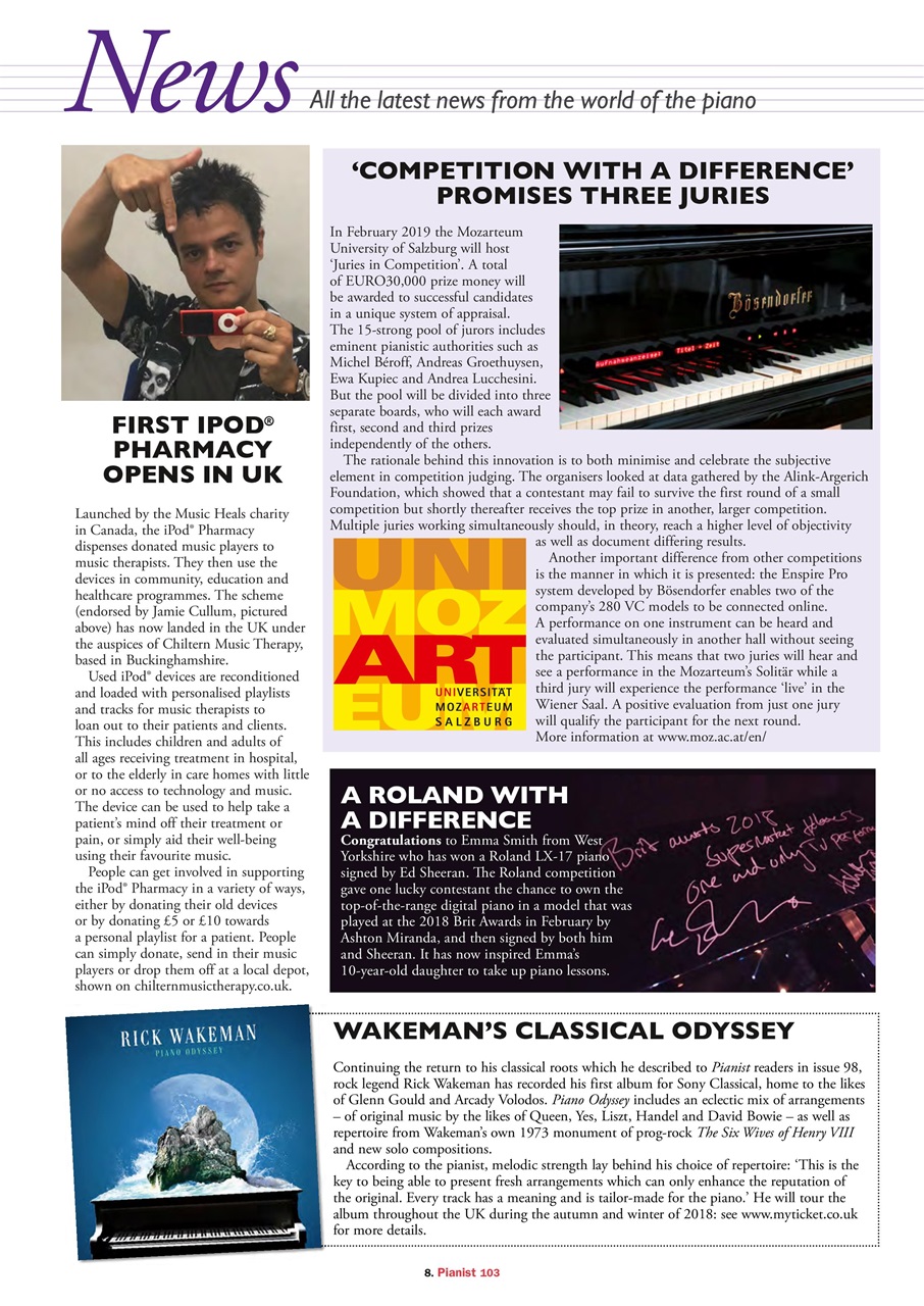 Pianist Preview Pages