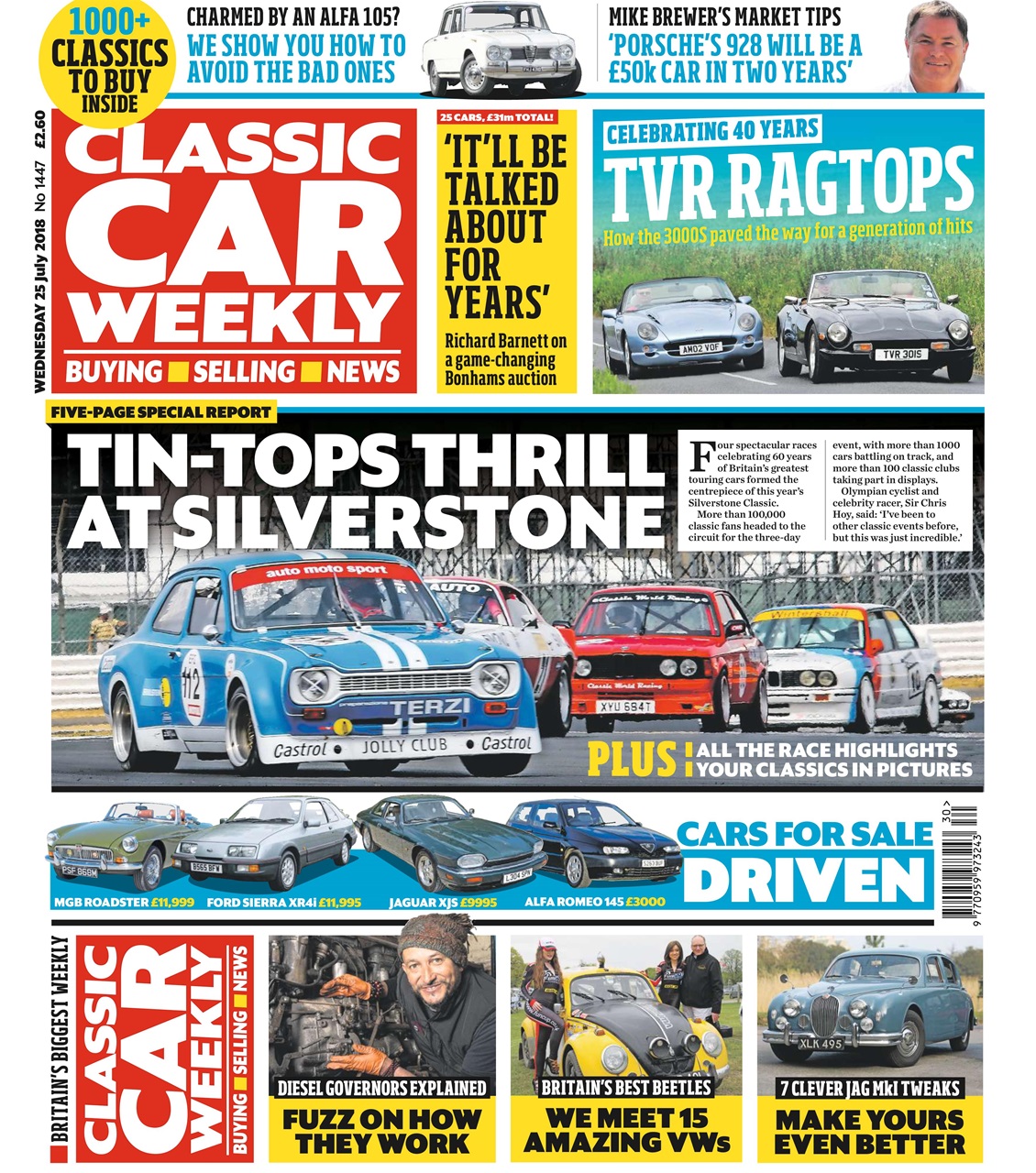 Classic Car Weekly Preview Pages