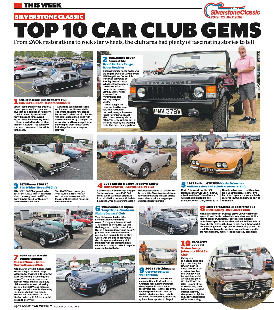 Classic Car Weekly Preview Pages
