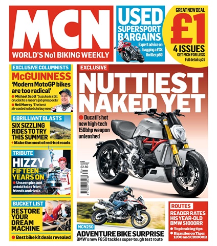 MCN issue 25th July 2018