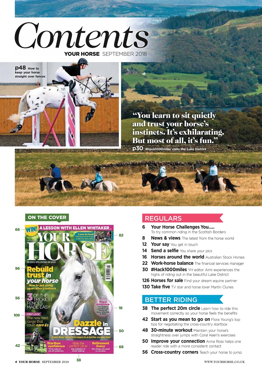 Your Horse Preview Pages