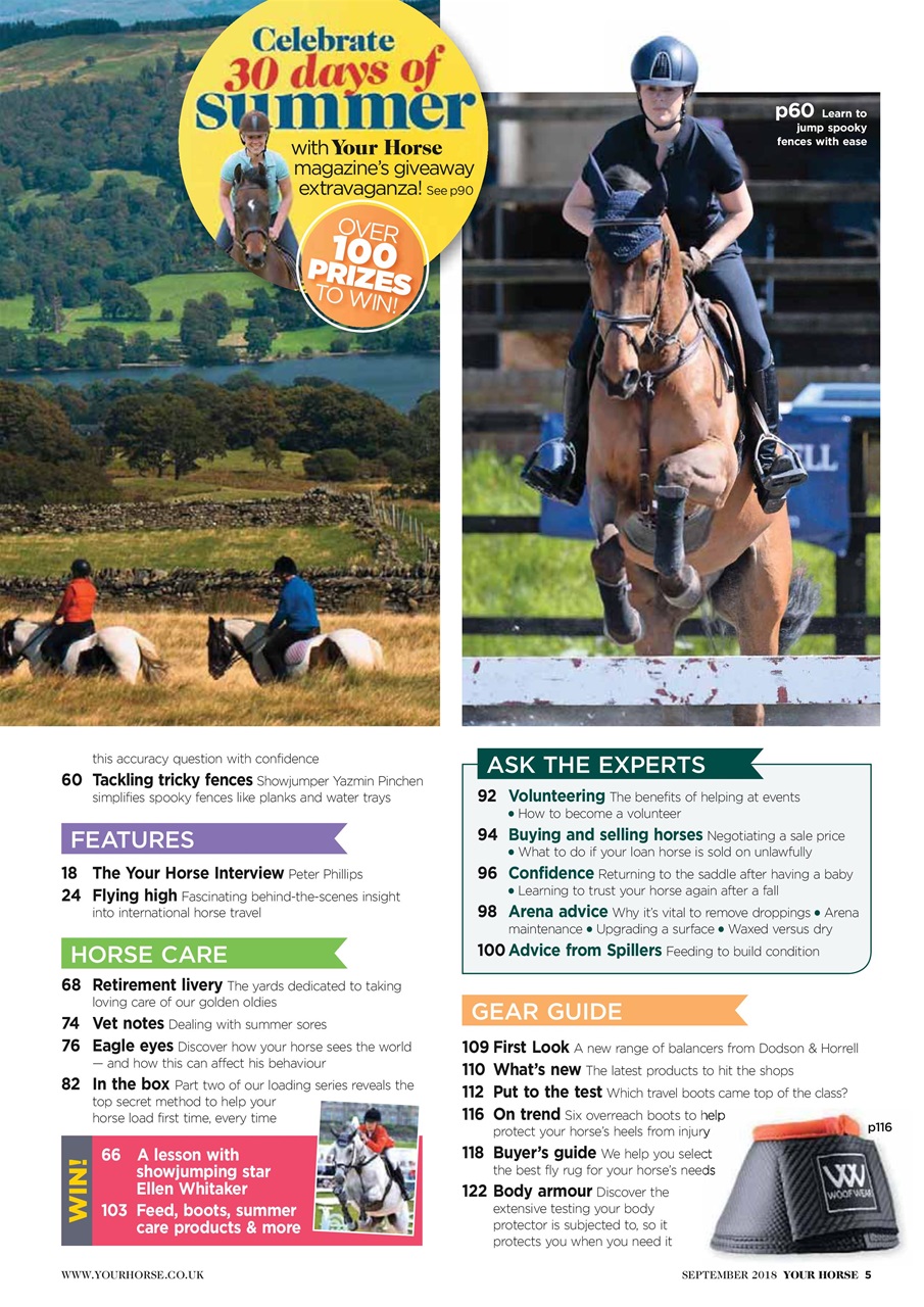 Your Horse Preview Pages
