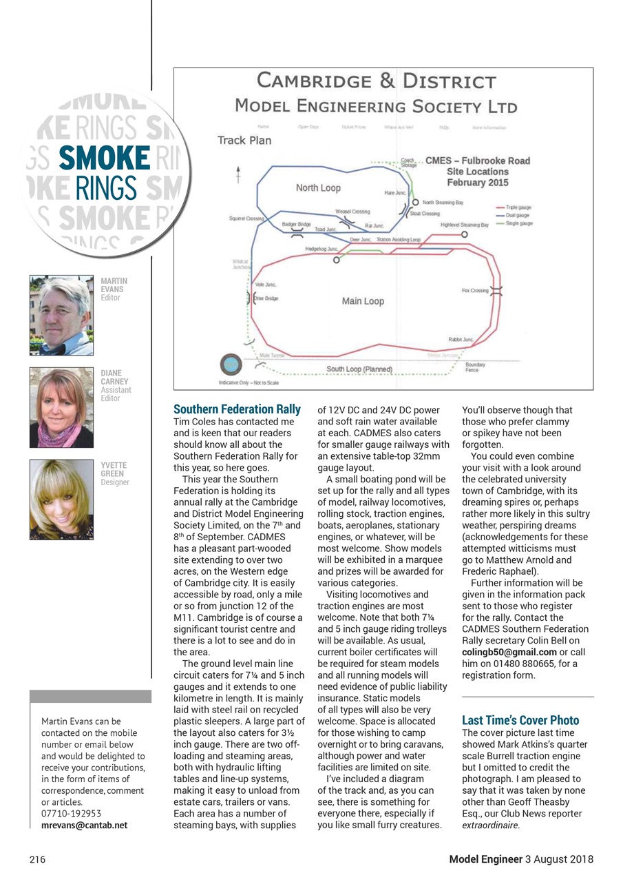 Model Engineer Preview Pages