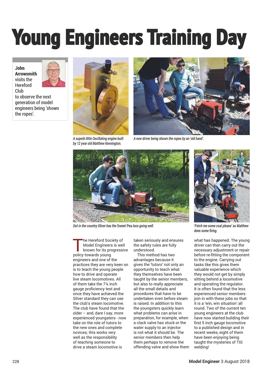 Model Engineer Preview Pages