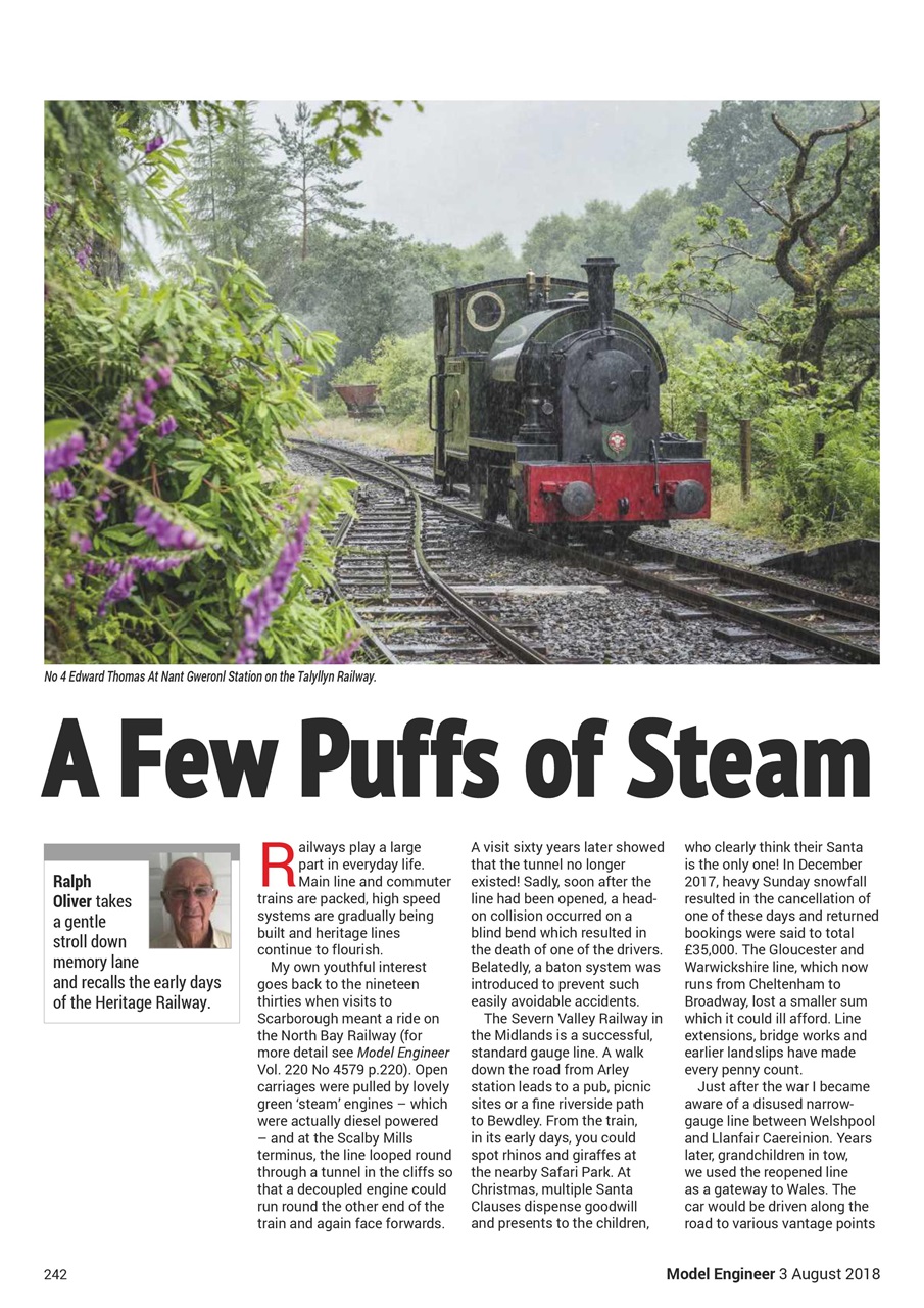 Model Engineer Preview Pages