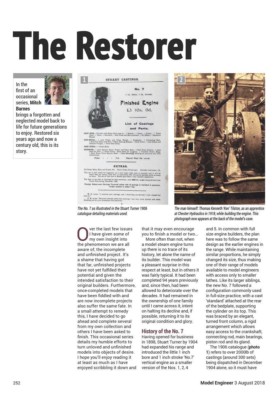 Model Engineer Preview Pages