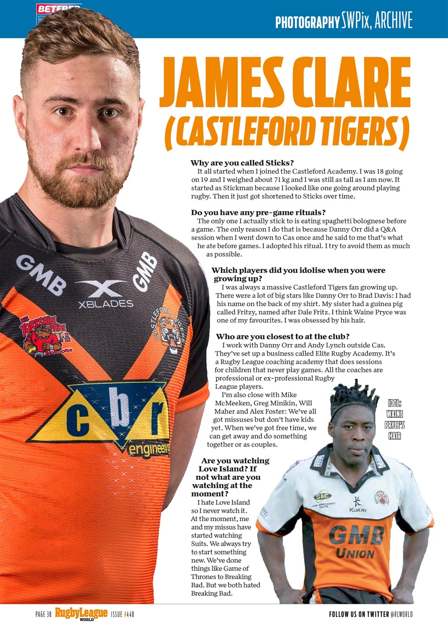 Rugby League World Preview Pages