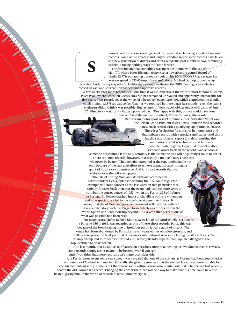 Motor Sport Magazine Preview Pages