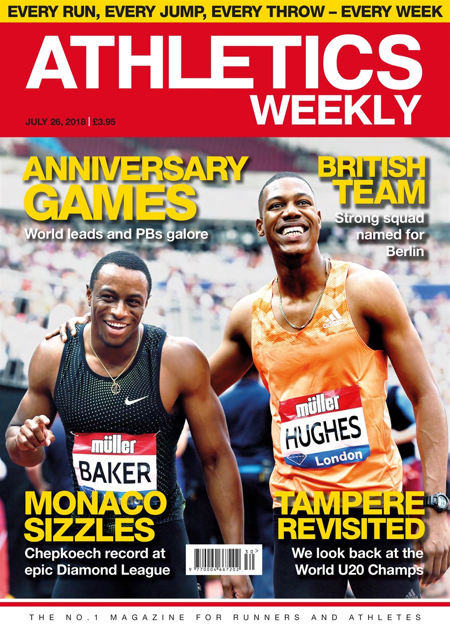 AW – Athletics Weekly Magazine Preview Pages