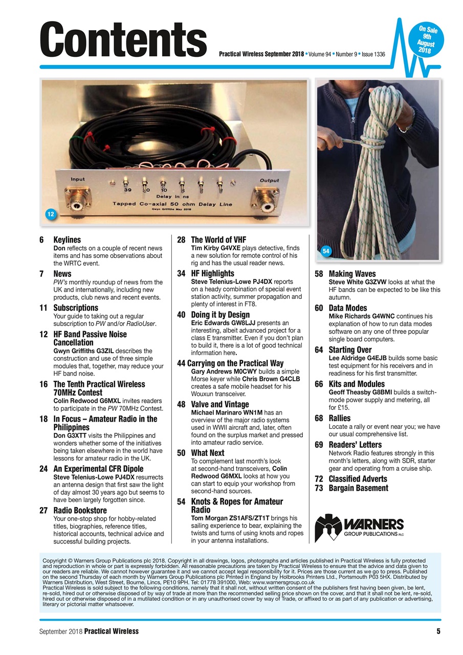 Practical Wireless Preview Pages