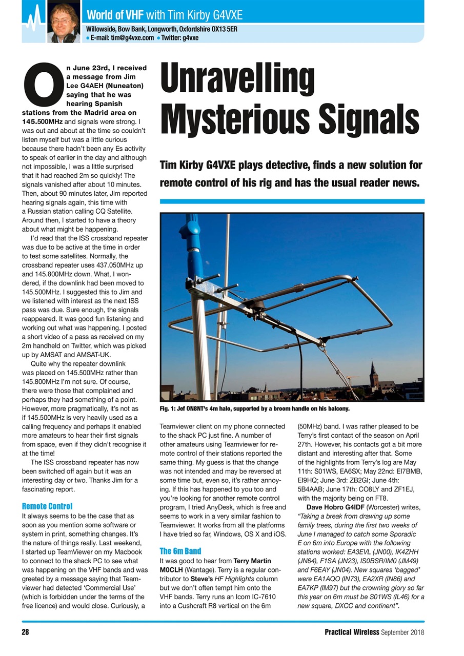 Practical Wireless Preview Pages