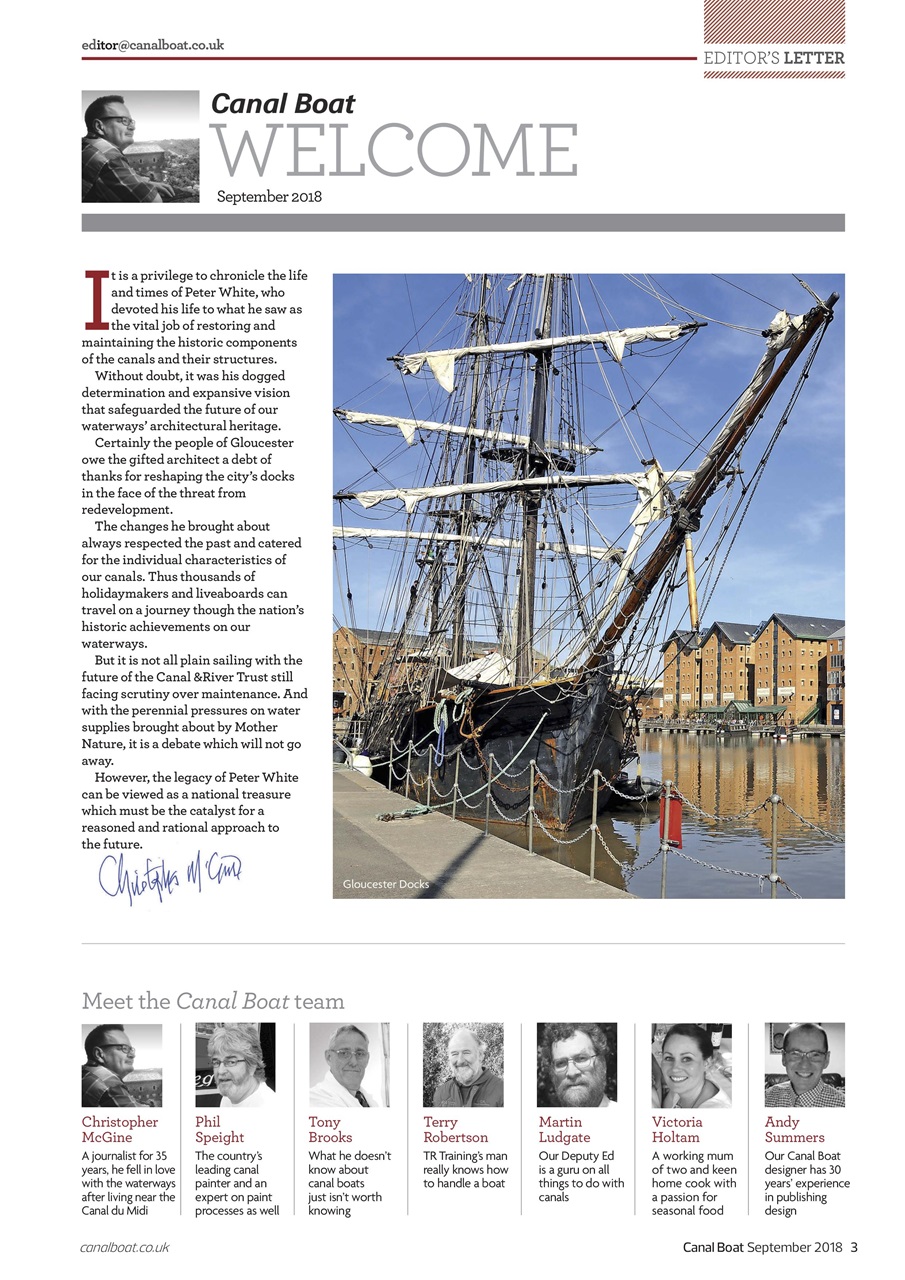 Canal Boat Preview Pages