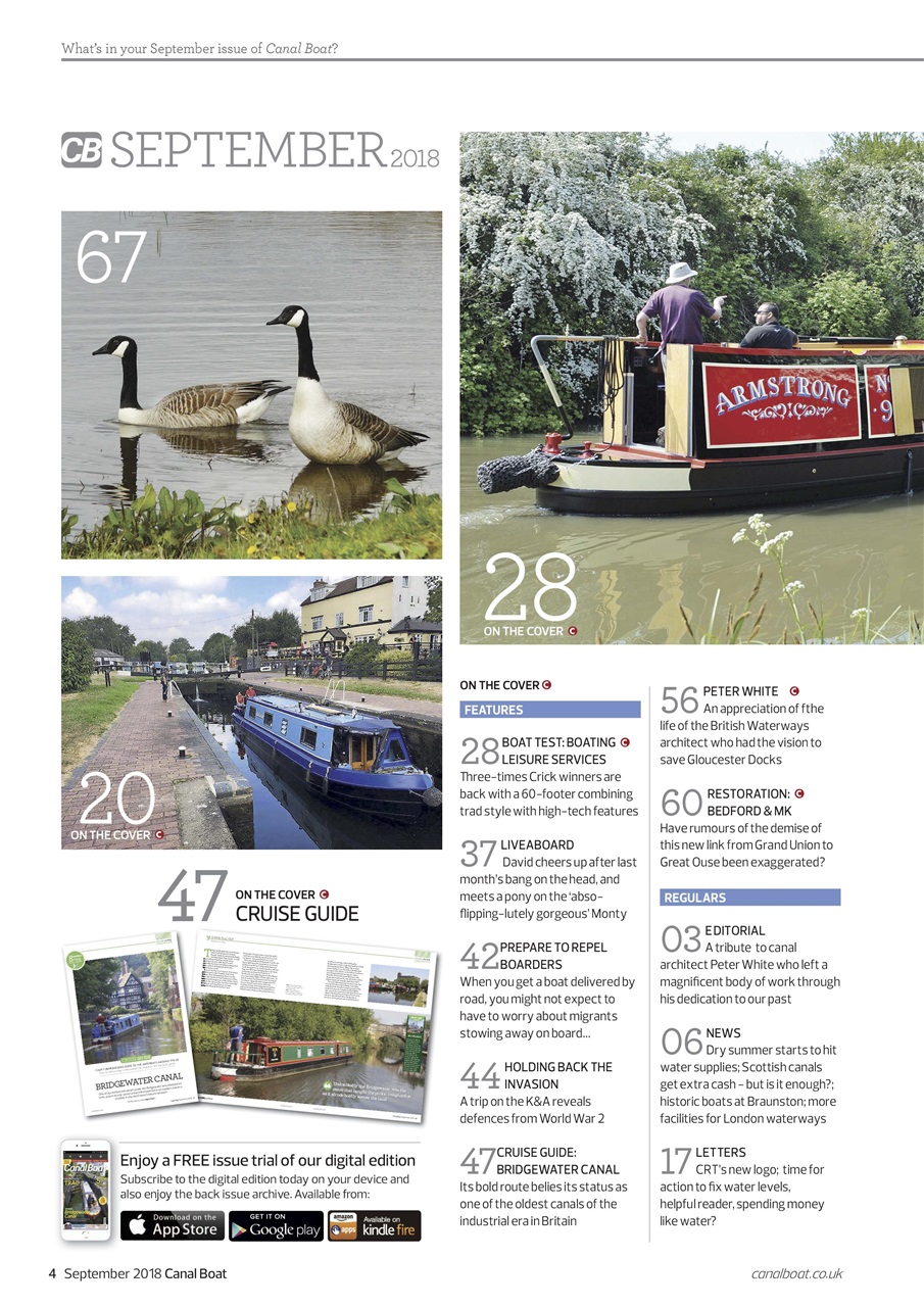 Canal Boat Preview Pages