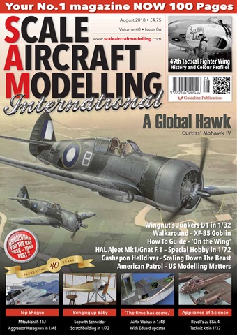Scale Aircraft Modelling issue August 2018