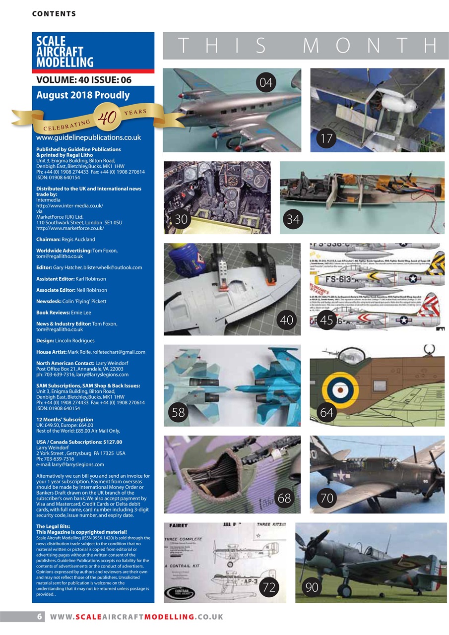 Scale Aircraft Modelling Preview Pages