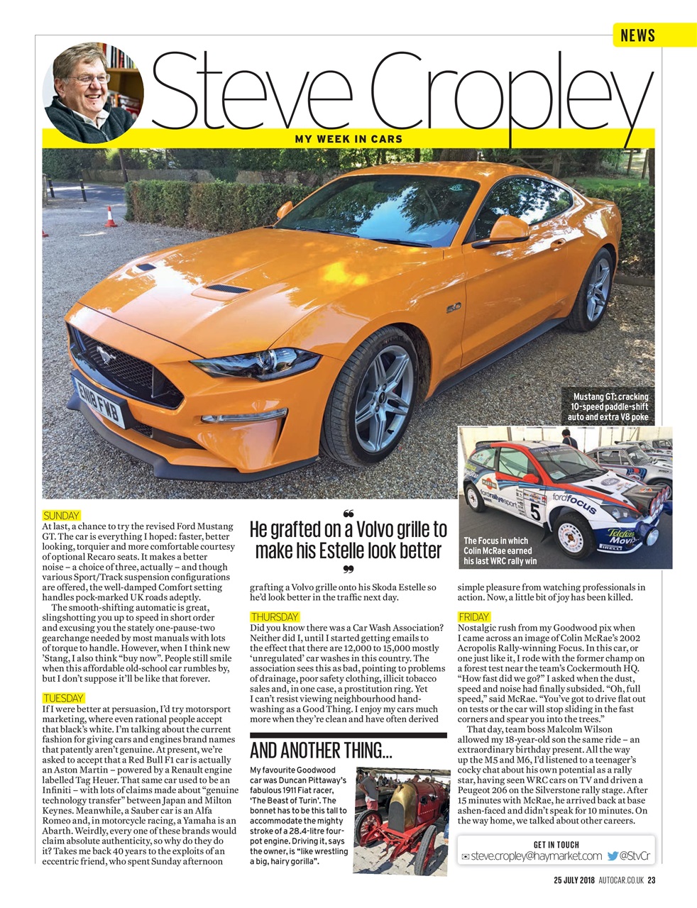 Autocar Preview Pages