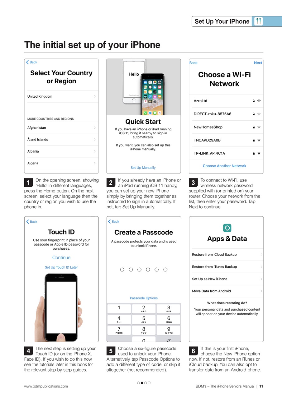 Tech for Seniors Preview Pages