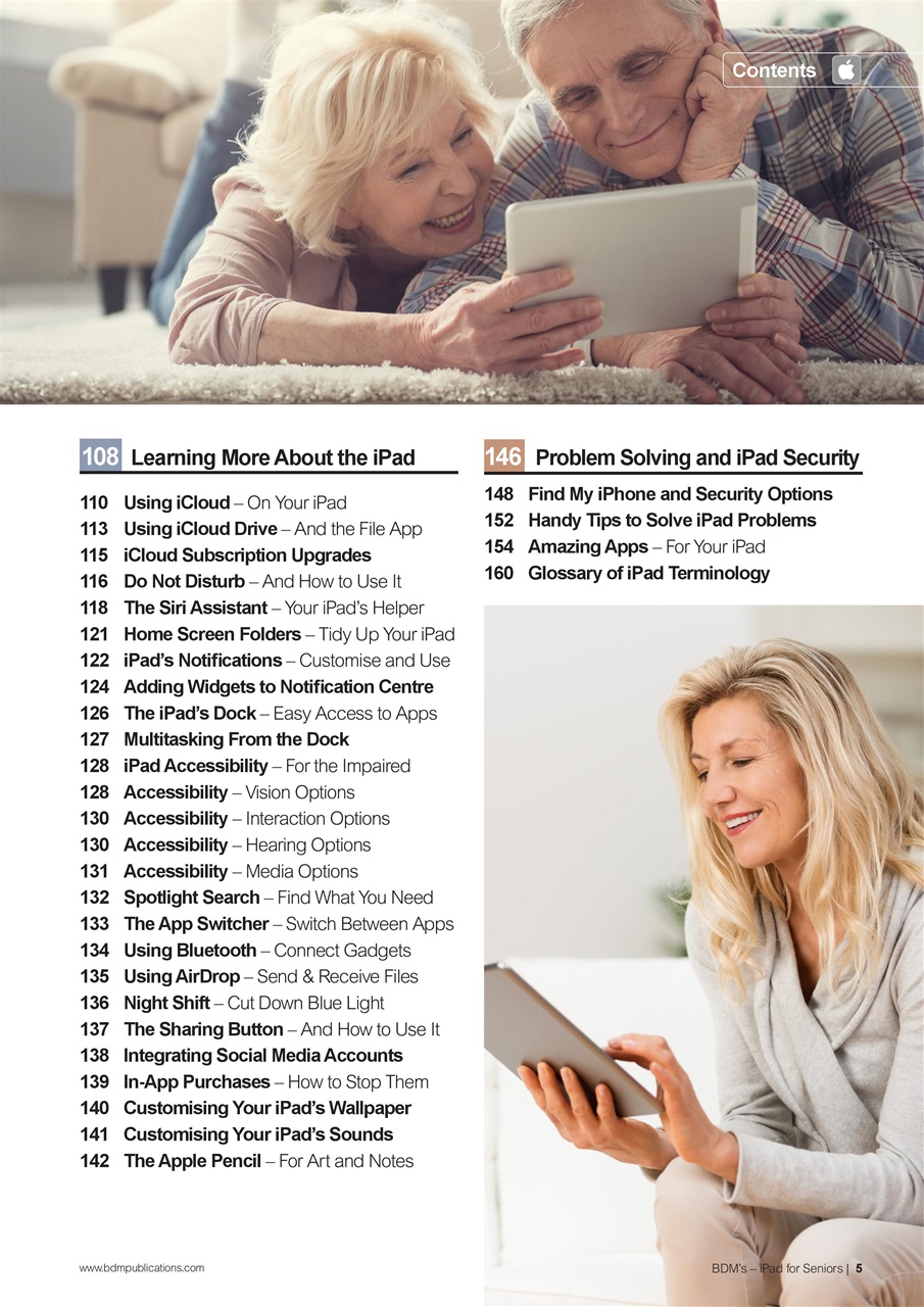 Tech for Seniors Preview Pages