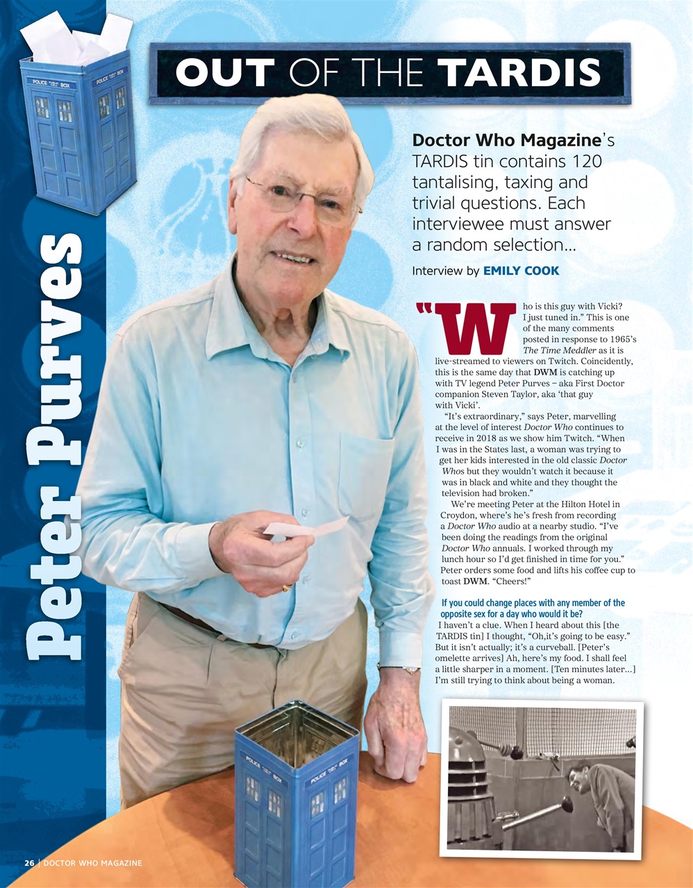 Doctor Who Magazine Preview Pages