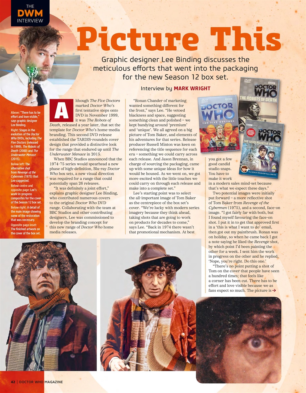 Doctor Who Magazine Preview Pages