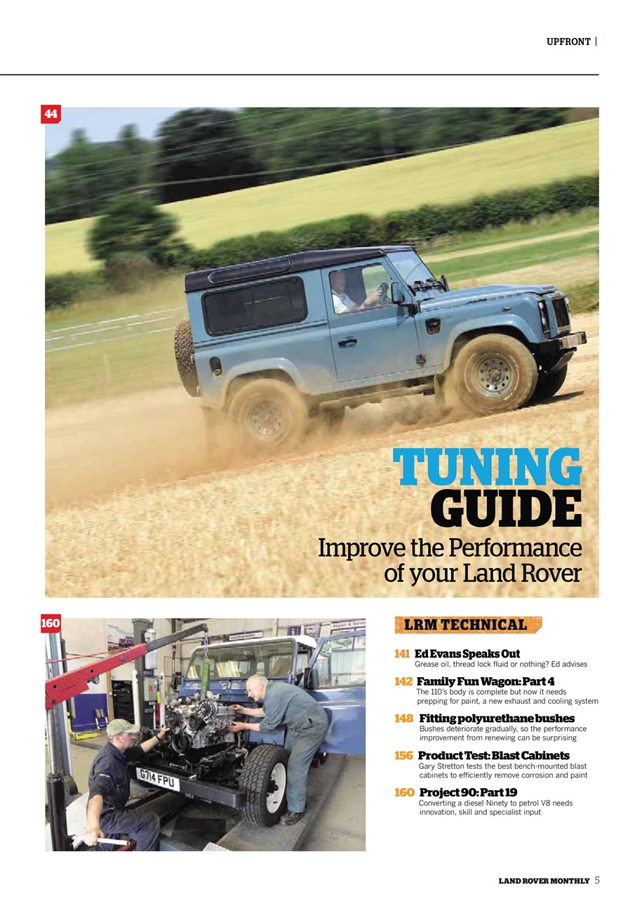 Land Rover Monthly Preview Pages