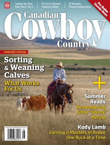 Canadian Cowboy Country issue Aug/Sep 2018