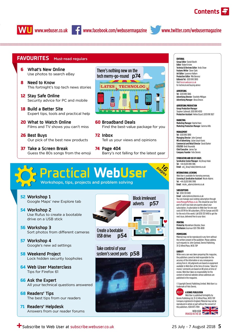 Webuser Preview Pages