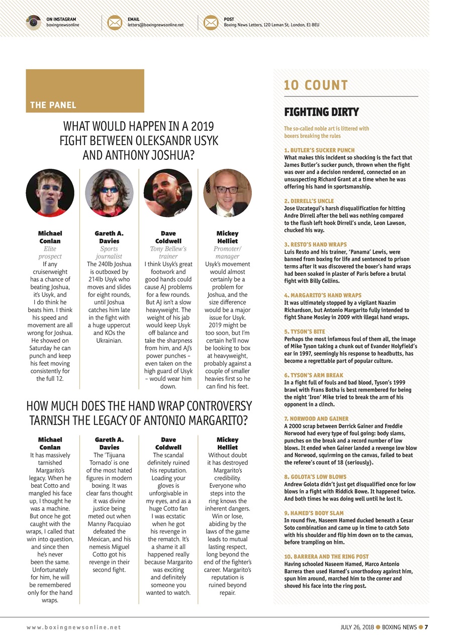 Boxing News Preview Pages