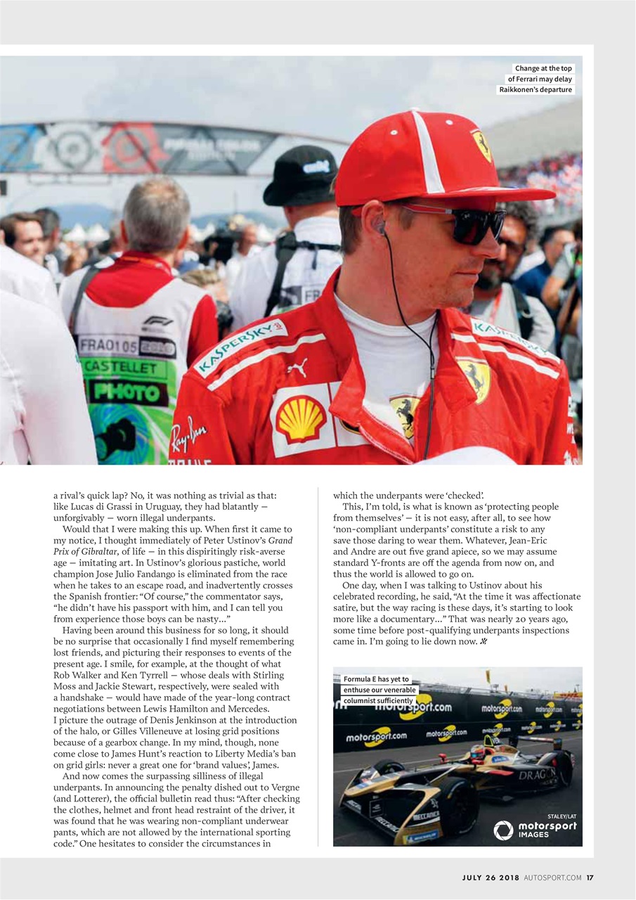 Autosport Preview Pages