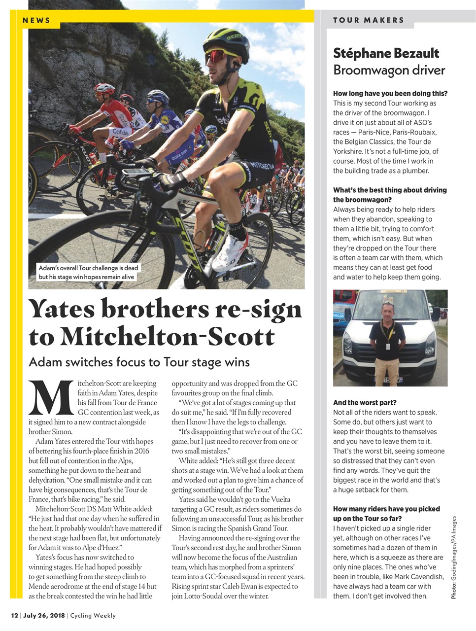 Cycling Weekly Preview Pages