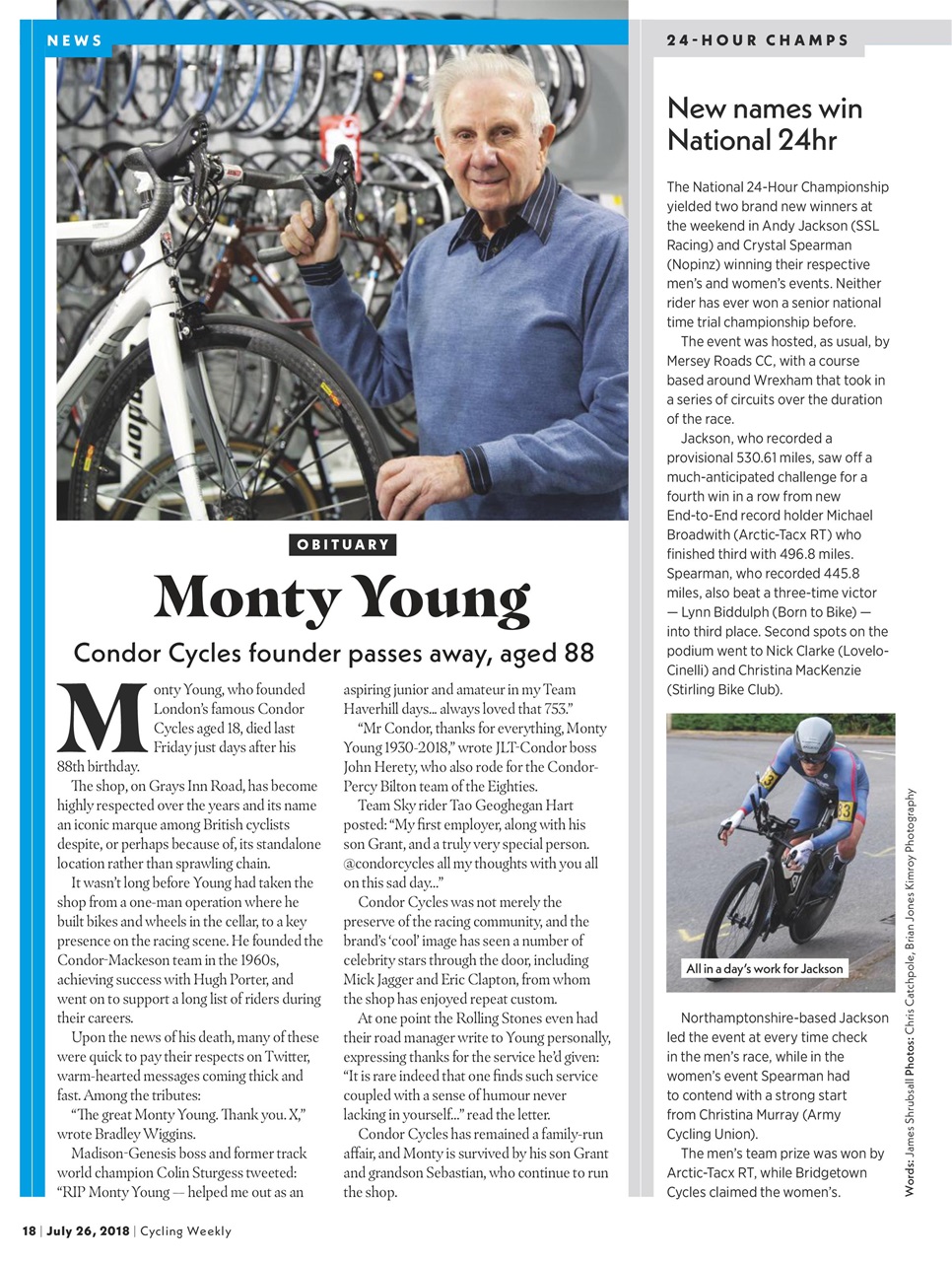 Cycling Weekly Preview Pages