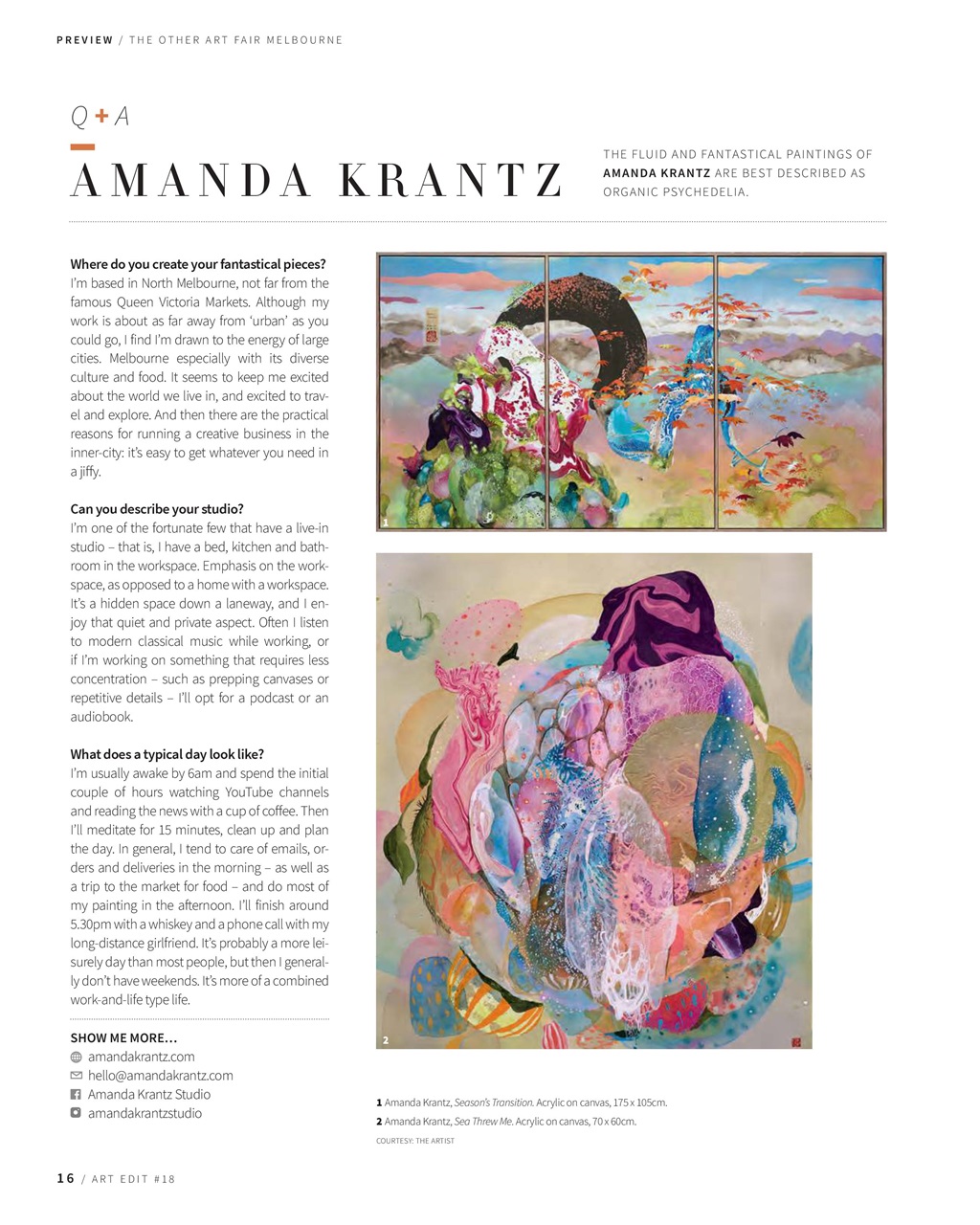 Art Edit Preview Pages