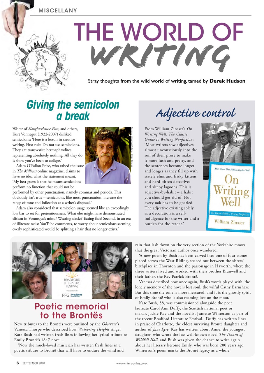 Writing Magazine Preview Pages