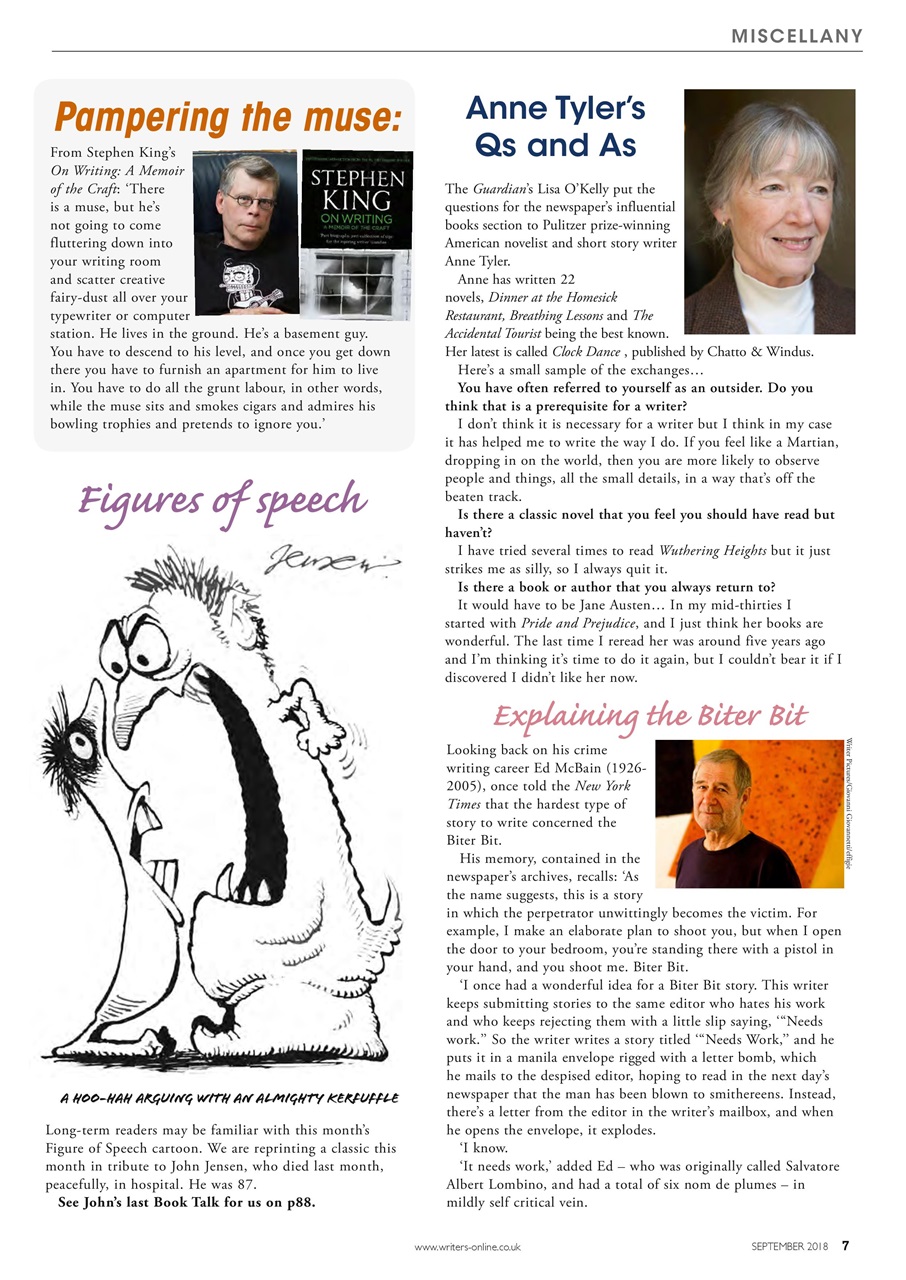 Writing Magazine Preview Pages