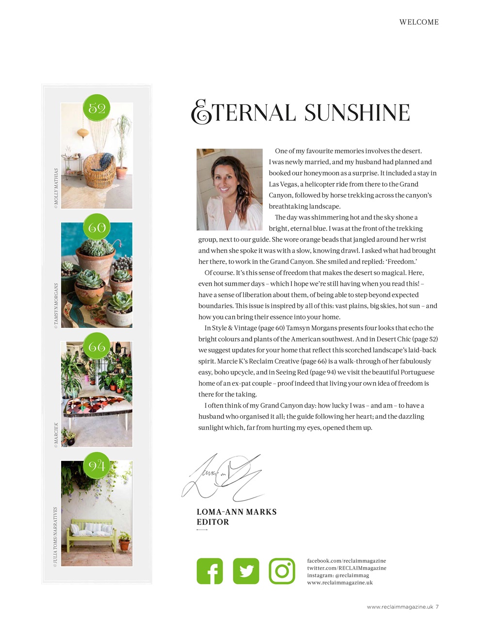 Reclaim Preview Pages