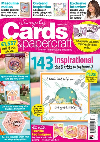 Simply Cards & Papercraft issue Issue 180