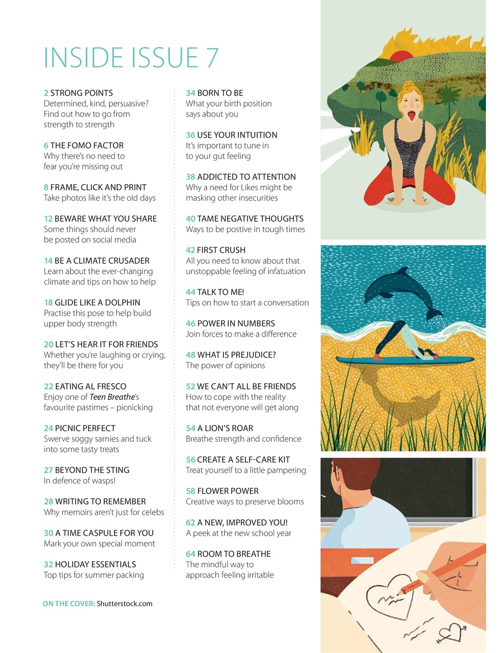 Teen Breathe Preview Pages