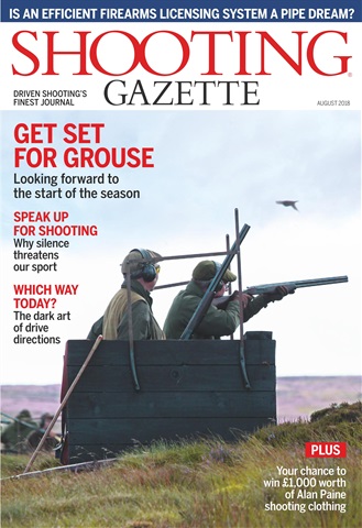 Shooting Gazette issue August 2018