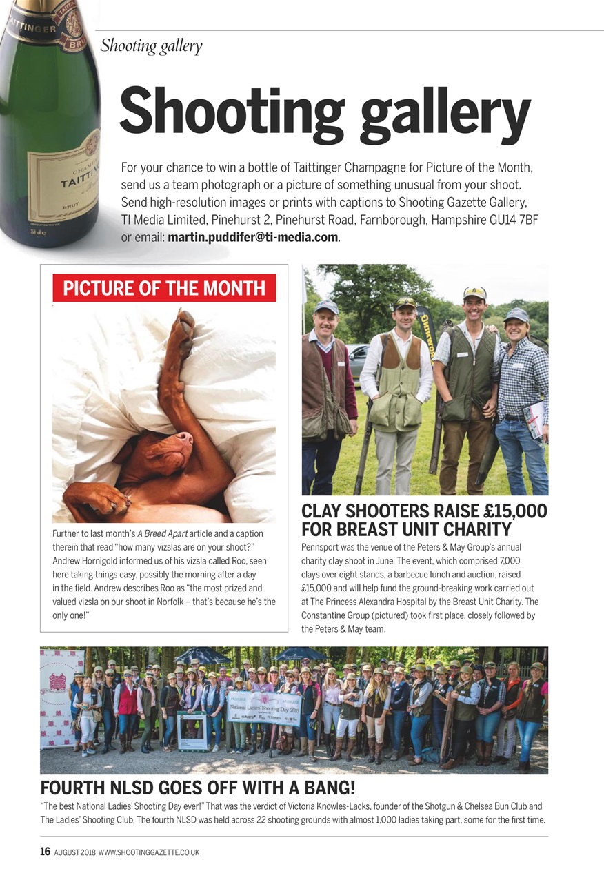 Shooting Gazette Preview Pages