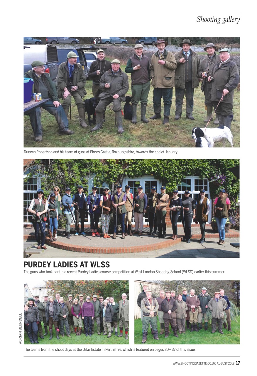 Shooting Gazette Preview Pages