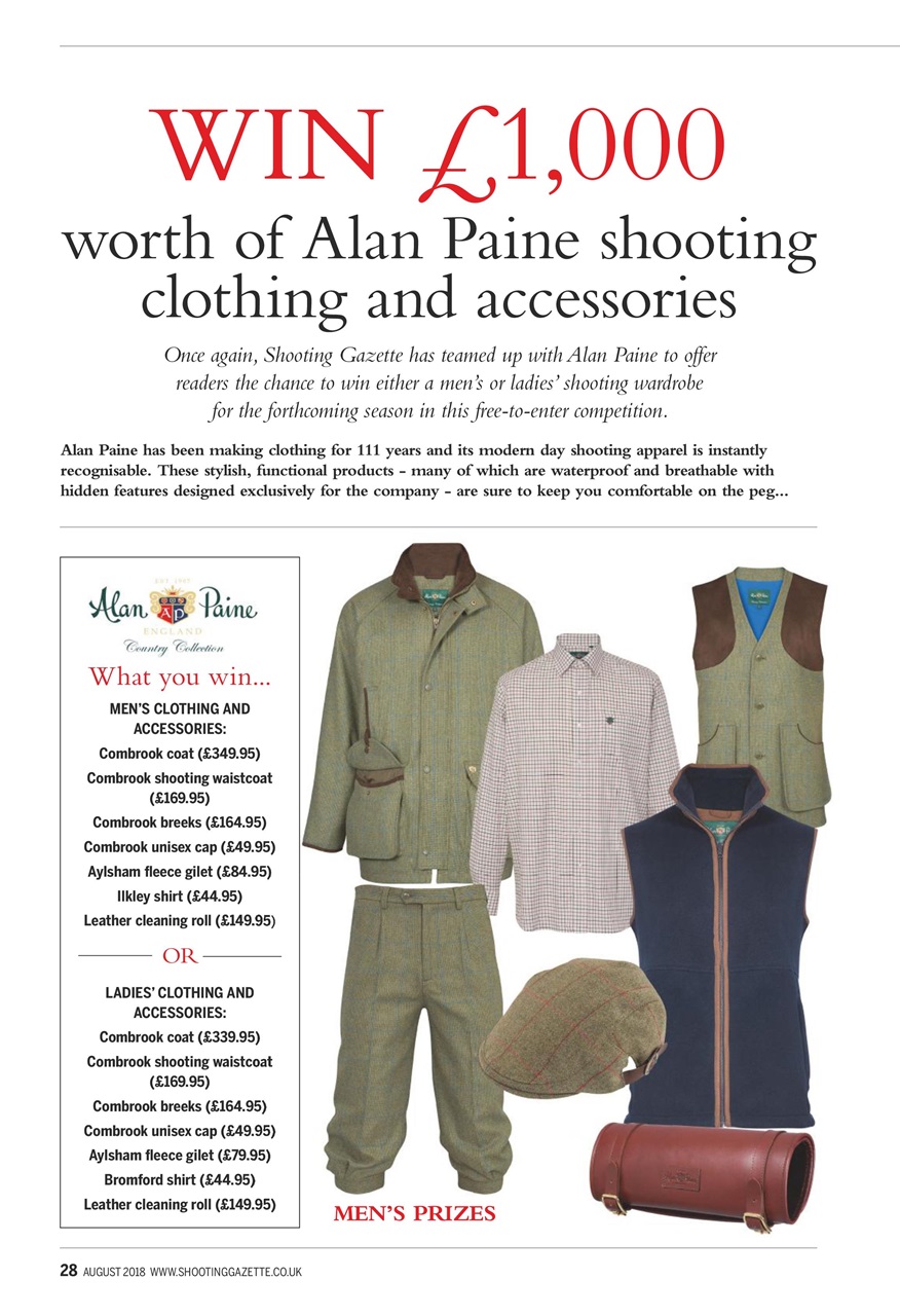 Shooting Gazette Preview Pages