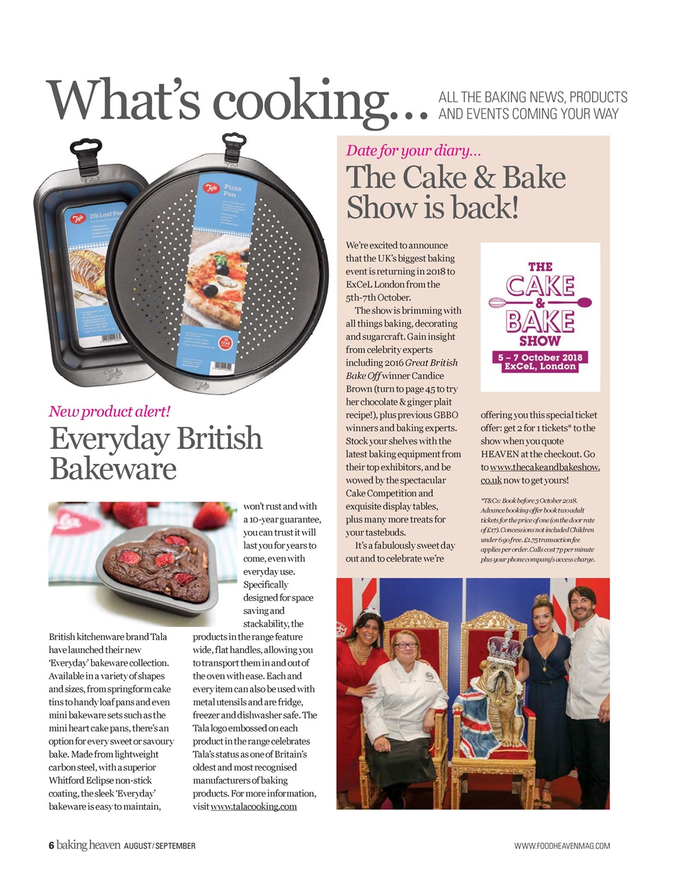Bake & Decorate Preview Pages