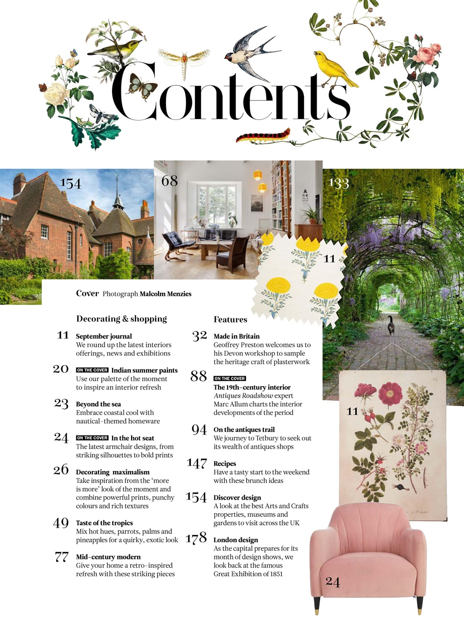 Period Living Magazine Preview Pages