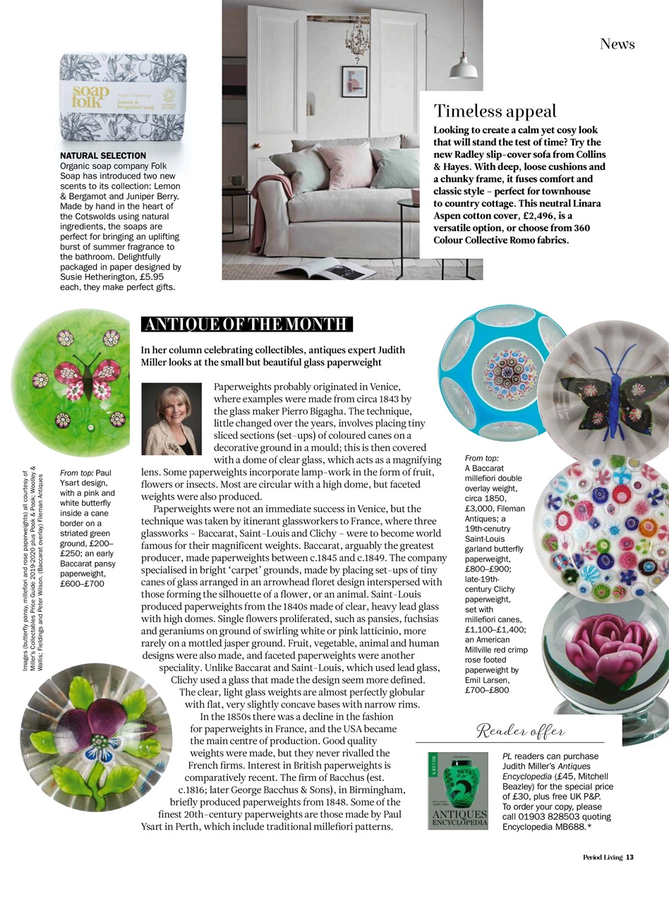Period Living Magazine Preview Pages